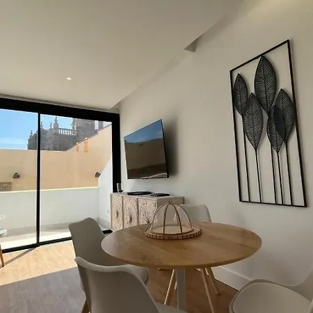 Apartment C-10 Vegueta - Private Rooftop Pool *