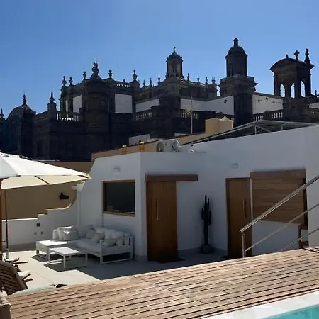 C-10 Vegueta - Private Rooftop Pool * 大加那利岛拉斯帕尔马斯